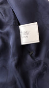CHANEL 12A Navy Multicolor Tweed Jacket Coat 40 42 シャネル ネイビー マルチカラー ツイード ジャケット コート 即発