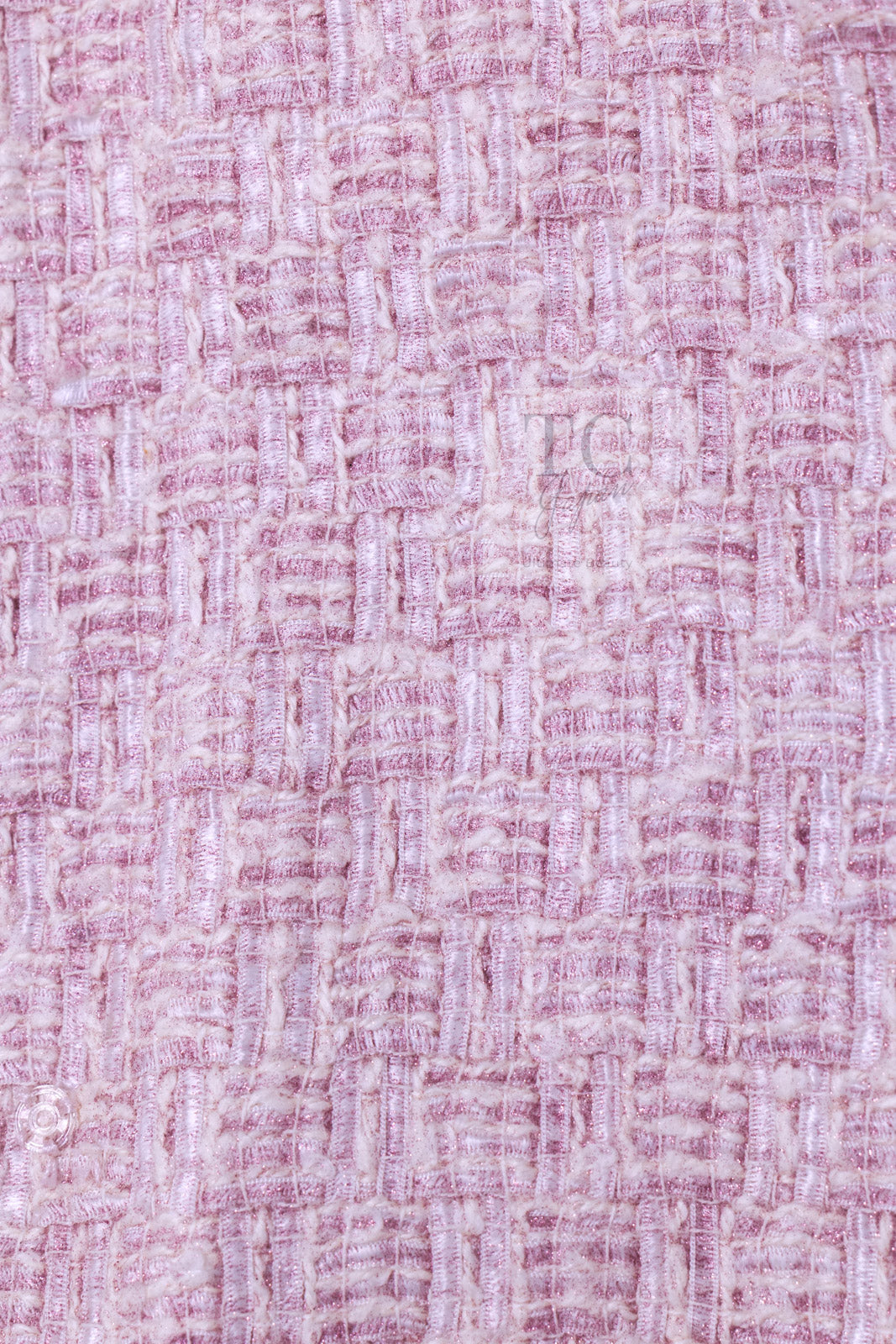 CHANEL 16S Blush Pink Collarless Tweed Jacket Coat 36 38 シャネル ピンク ノーカラー ツイード ジャケット コート 即発