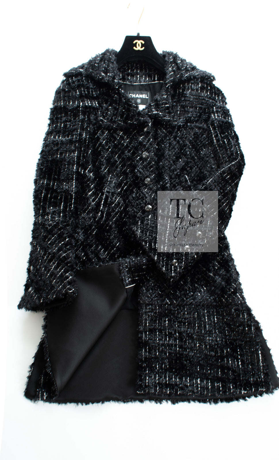 土日限定SALE！美しい✨CHANELジャケット38⭐︎クリポア シャネル(CHANEL)シャネル グリポアボタン その他コート 衣料品