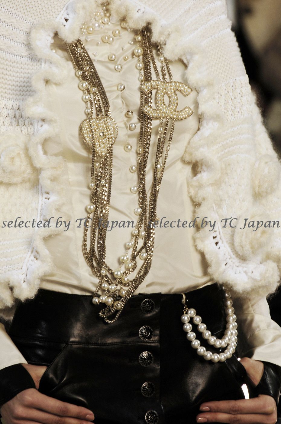 CHANEL 06A Ivory Creme Cashmere Mohair Cape Cardigan 38 46 48 50 シャネル カシミア モヘア アイボリー クリーム ポンチョ ケープ カーディガン 即発