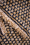CHANEL 11S Champagne Gold Navy Knit Cardigan Dress 38 シャネル シャンパンゴールド ネイビー 女優の ニット カーディガン ワンピース 即発
