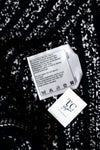 CHANEL 12S Navy Black Chain Cotton Knit Cardigan 36 シャネル ネイビー ブラック チェーン コットン ニット カーディガン 即発