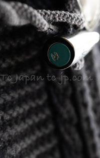 シャネル カーディガン ジャケット CHANEL 11A ブラック カシミヤ 100% 38 40