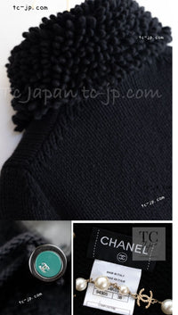 シャネル カーディガン ジャケット CHANEL 11A ブラック カシミヤ 100% 38 40