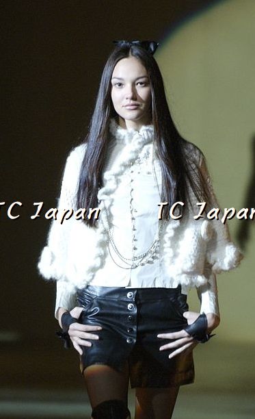 CHANEL 06A Black Cashmere Mohair Cape Cardigan 38 40 シャネル ブラック カシミアブレンド モヘア ポンチョ ケープ カーディガン 即発