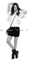 CHANEL 06A Black Cashmere Mohair Cape Cardigan 38 40 シャネル ブラック カシミアブレンド モヘア ポンチョ ケープ カーディガン 即発