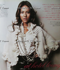 CHANEL 06A Black Cashmere Mohair Cape Cardigan 38 40 シャネル ブラック カシミアブレンド モヘア ポンチョ ケープ カーディガン 即発