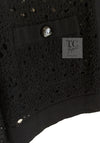 CHANEL 16S Black Cotton Knit Cardigan 38 シャネル ブラック コットン ニット カーディガン 即発