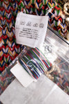 CHANEL 13A Multicolor Stand Collar Wool Knit Coat Cardigan 36 38 40 シャネル マルチカラー スタンドカラー ウール ニット コート カーディガン 即発