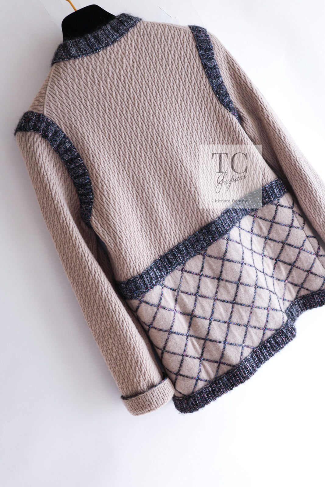 シャネルカシミアクルーネックニットベージュ 洗える】カシミヤブレンド クルーネック ニット （ニット