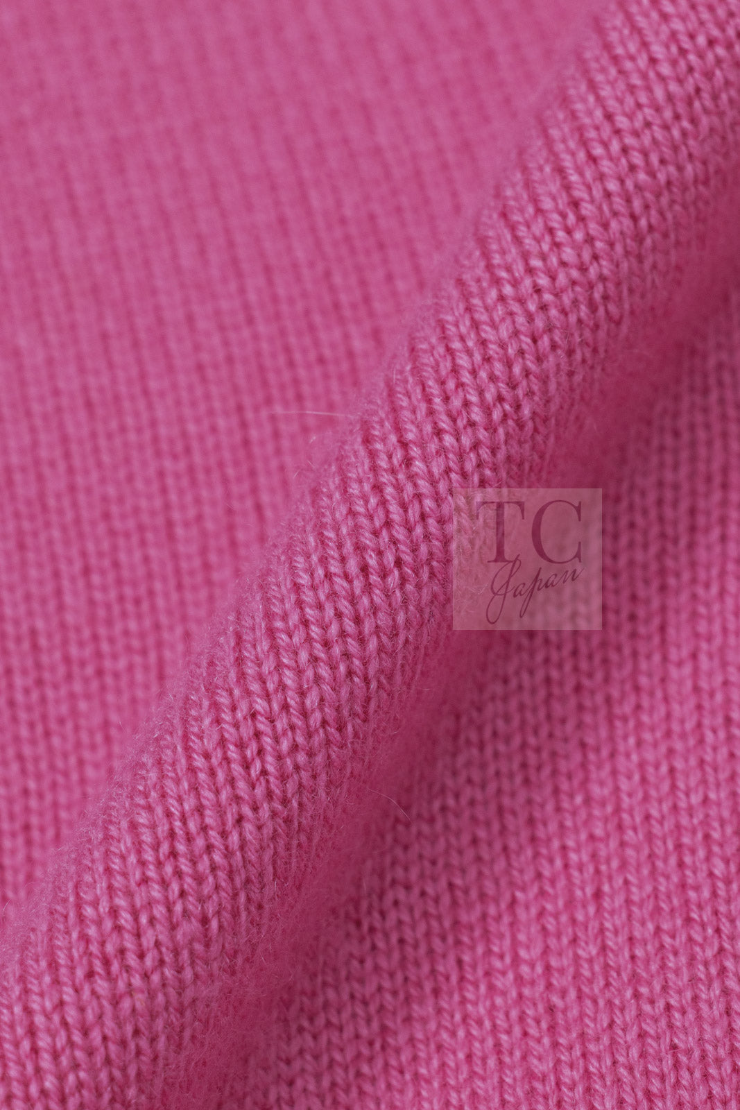 CHANEL 12C Pink White Cashmere Knit Cardigan 38 シャネル ピンク ホワイト カシミア ニット カーディガン