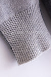 CHANEL 13B Light Gray Ivory Cashmere Knit Cardigan 36 38 シャネル ライトグレー アイボリー ココボタン カシミア100% ニット カーディガン 即発