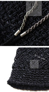 CHANEL 11S Black CC Chain Cotton Knit Cardigan 40 42 シャネル ブラック CC チェーン コットン ニット カーディガン 即発