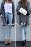 CHANEL 14S Black White Chain Trimming Knit Cardigan Coat 38 40 シャネル ブラック ホワイト チェーントリム チェック 柄 ニット カーディガン コート 即発