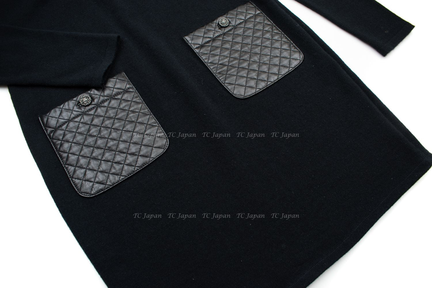 CHANEL ラムレザーワンピース レザー（本革） CHANEL(シャネル) ワンピース・オールインワン