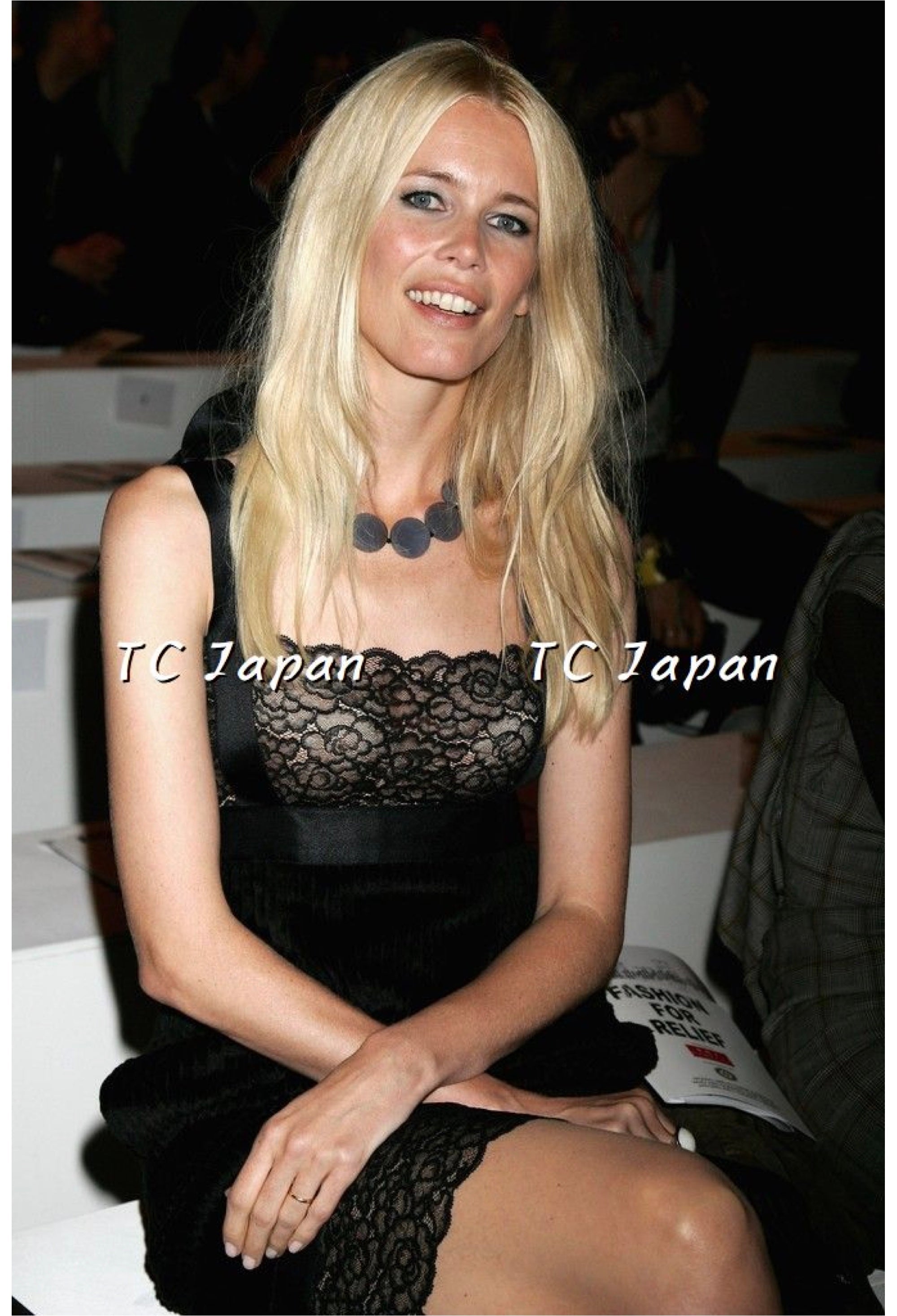 CHANEL 07A Black Lace Velvet Party Cocktail Dress 40 42 シャネル スーパーモデル レース ブラック ベルベット ドレス ワンピース 即発