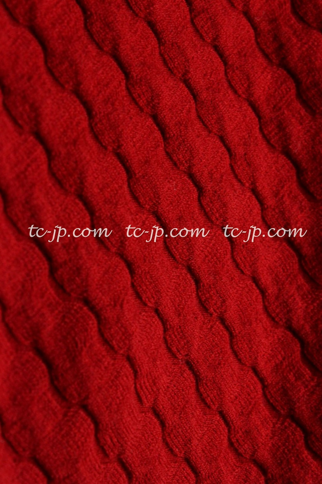 CHANEL 10PF Red Shanghai Stretch Knit Comfy Runway Sweater Dress 36 シャネル レッド ストレッチ ニット 上海ランウェイ セーター ワンピース 即発