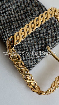 CHANEL 88A Vintage Naomi Campbell Gray Ribbon Bow Dress 40 シャネル ワンピース CHANEL 88A ヴィンテージ グレー リボン ワンピース 40