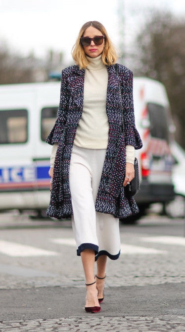 シャネル ワンピース CHANEL ブラック ネイビー マルチカラー
