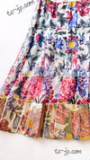 CHANEL 15C Floral Multi Color Sleeveless Silk Dress 34 シャネル フローラル マルチカラー シルク ワンピース 即発