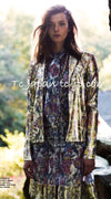 CHANEL 15C Floral Multi Color Sleeveless Silk Dress 34 シャネル フローラル マルチカラー シルク ワンピース 即発