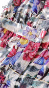 CHANEL 15C Floral Multi Color Sleeveless Silk Dress 34 シャネル フローラル マルチカラー シルク ワンピース 即発