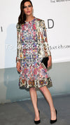 CHANEL 15C Floral Multi Color Sleeveless Silk Dress 34 シャネル フローラル マルチカラー シルク ワンピース 即発