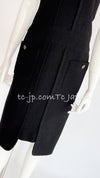 CHANEL 14C Chloe Sevigny Black Cotton Dress 34 シャネル ブラック ストラップ コットン ワンピース 女優着用 即発