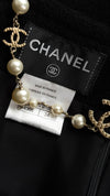 CHANEL 14C Chloe Sevigny Black Cotton Dress 34 シャネル ブラック ストラップ コットン ワンピース 女優着用 即発