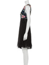 CHANEL 01A Black Multicolor Sequin Embellishments Silk Dress 36 38 シャネル ブラック マルチカラー シルク スパンコール 幻のドレス ワンピース 即発