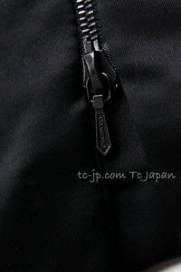 CHANEL 10PF Black Sequin Embellishments Cocktail Dress Coat 36 シャネル ブラック スパンコール カクテルドレス ワンピース コート 即発