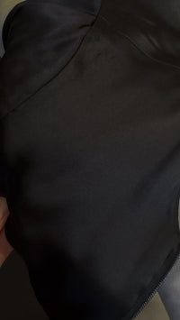 CHANEL 10PF Black Sequin Embellishments Cocktail Dress Coat 36 シャネル ブラック スパンコール カクテルドレス ワンピース コート 即発