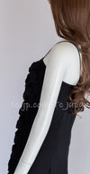 CHANEL 09C Black Sleeveless Camelia Dress 36 シャネル カメリア ブラック ワンピース 即発