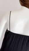 CHANEL 09C Black Sleeveless Camelia Dress 36 シャネル カメリア ブラック ワンピース 即発