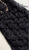 CHANEL 09C Black Sleeveless Camelia Dress 36 シャネル カメリア ブラック ワンピース 即発