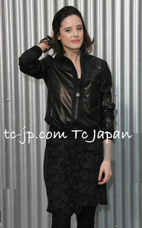 CHANEL 09C Black Sleeveless Camelia Dress 36 シャネル カメリア ブラック ワンピース 即発