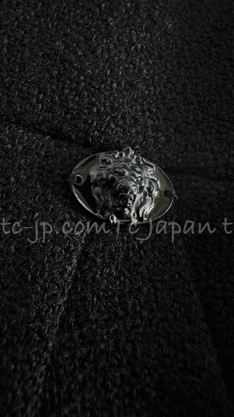 CHANEL 08A Navy Red Silk Tops Black Dress 36 シャネル ネイビー レッド シルク トップス ブラック ワンピース 即発