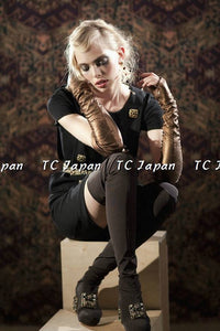 CHANEL 11PF Black Wool Gripox Jewel Buttons Dress 34 シャネル ブラック グリポワ宝石装飾 ウール ワンピース 即発