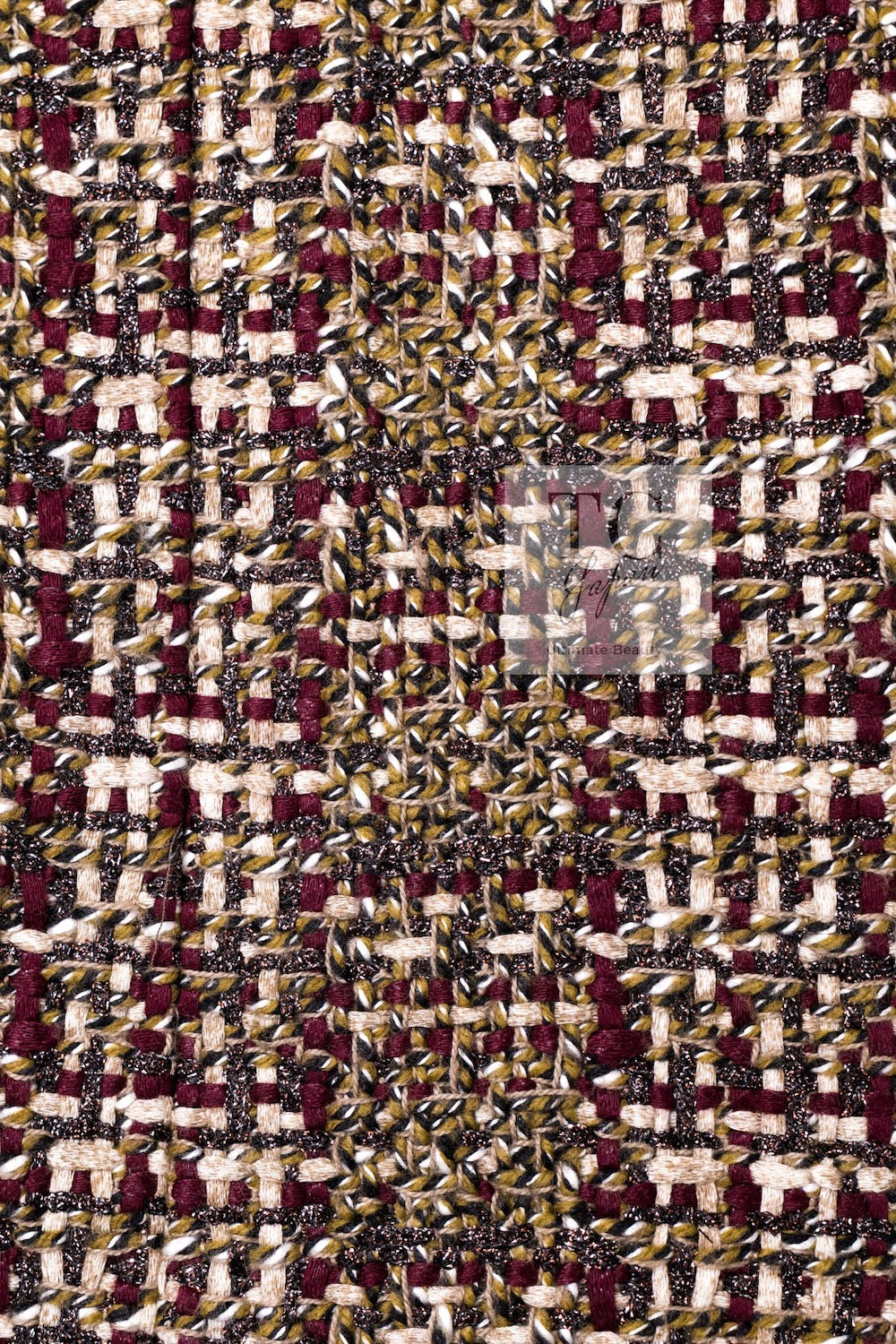 CHANEL 12A Brown Stand Collar Gripoix Button Tweed Jacket 36 シャネル ブラウン スタンド カラー グリポワ ボタン ツイード ジャケット 即発