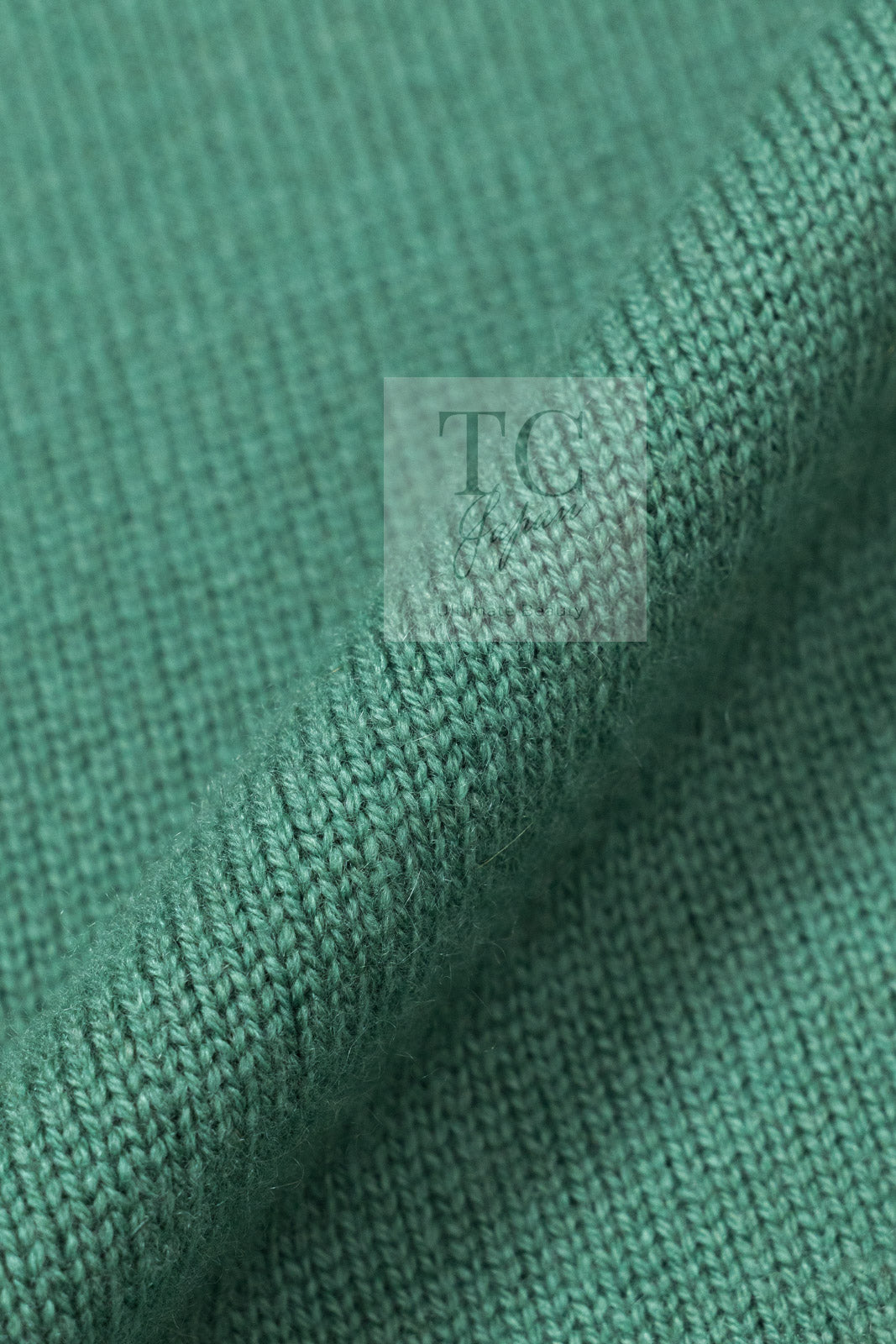 CHANEL 12A Seafoam Green CC Turn Lock Cashmere Knit Dress 38 シャネル シーフォーム グリーン CC ターンロック カシミア ニット ワンピース 即発