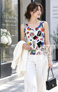 chanel Silk Tops Karl 87S-6