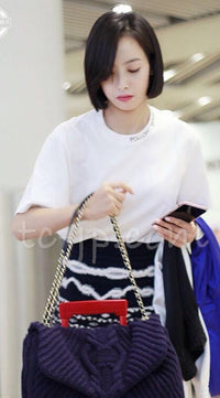 CHANEL 18PF Navy Wool Cashmere Dress Knit Sweater 38 40 42 シャネル ネイビー ウール カシミア ケーブル ニット ワンピース セーター 即発 - TC JAPAN