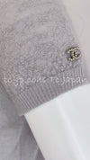 CHANEL 14B Pearl Studded Mohair Cashmere Sweater 34 シャネル モヘア カシミア セーター 即発