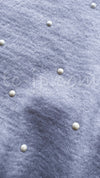 CHANEL 14B Pearl Studded Mohair Cashmere Sweater 34 シャネル モヘア カシミア セーター 即発