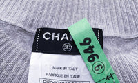 CHANEL 14B Pearl Studded Mohair Cashmere Sweater 34 シャネル モヘア カシミア セーター 即発