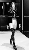 CHANEL 14B Pearl Studded Mohair Cashmere Sweater 34 シャネル モヘア カシミア セーター 即発