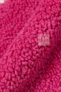 CHANEL 19A Pink Black CC Logo COCO Mark Sweater 34 36 7