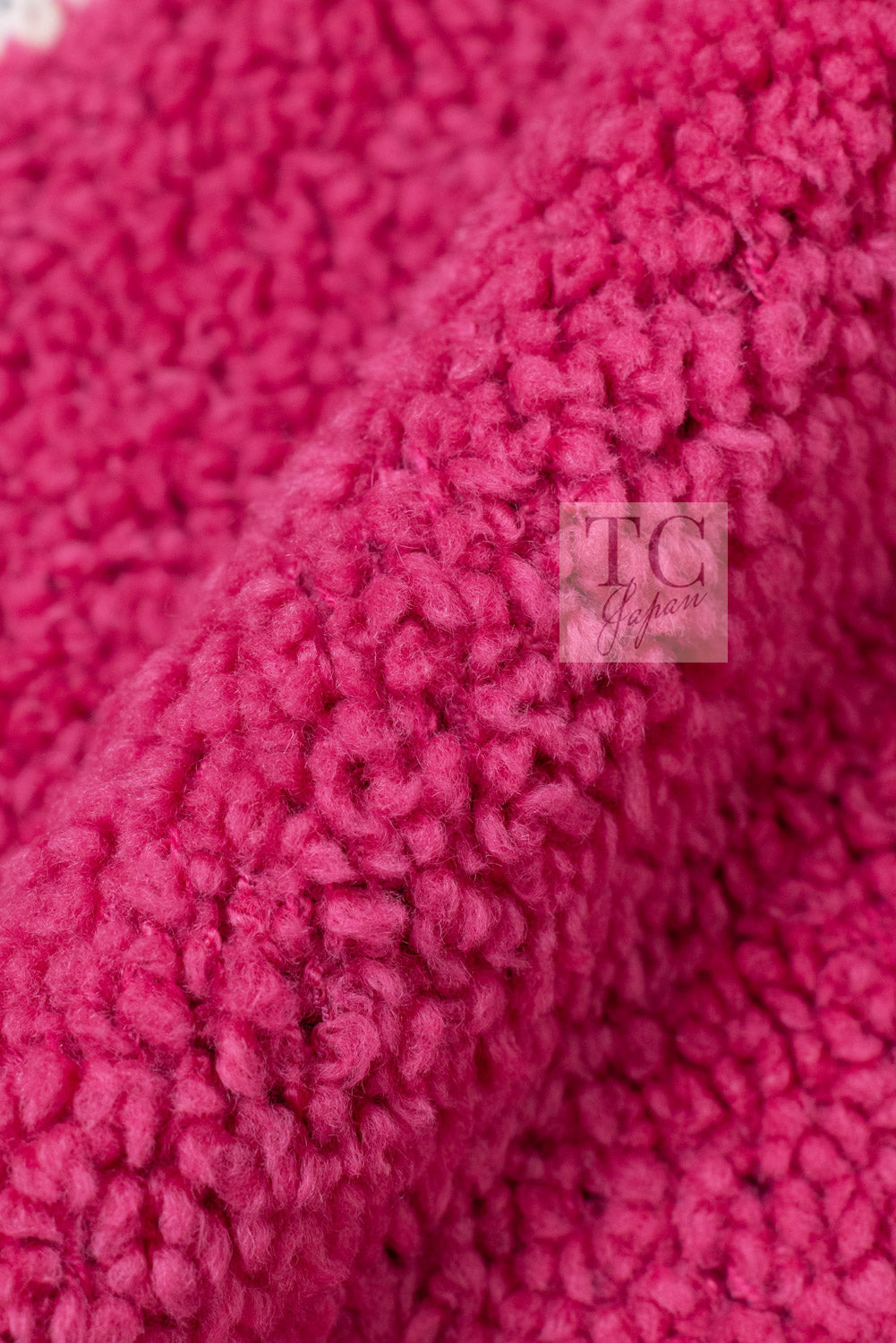 CHANEL 19A Pink Black CC Logo COCO Mark Sweater 34 36 7