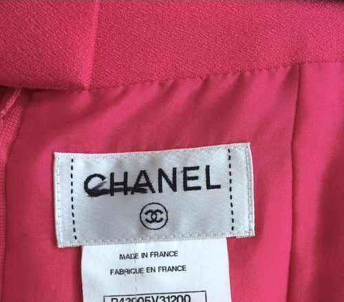 シャネル スカート CHANEL ピンク ドレープ エレガント シルク 12PF