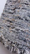 CHANEL 08A Sarah Jessica Parker Grey Multi Tweed Skirt Lion Button 36 シャネル サラ ジェシカ着用 グレー マルチ ツイード スカート ライオン ボタン 即発